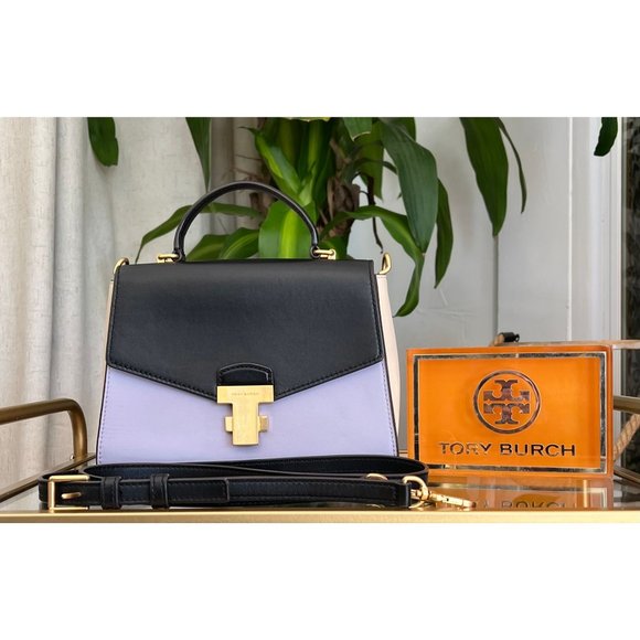 Tory Burch Handbags - ♦️♦️ AUTHENTIC TORY BURCH COLOR BLOCKED JULIETTE HANDBAG ♦️♦️